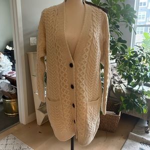 New with tags- Aran Sweater Market- wool sweater from Ireland!